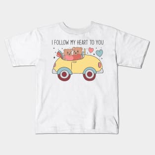 I Follow my Heart to You Kids T-Shirt